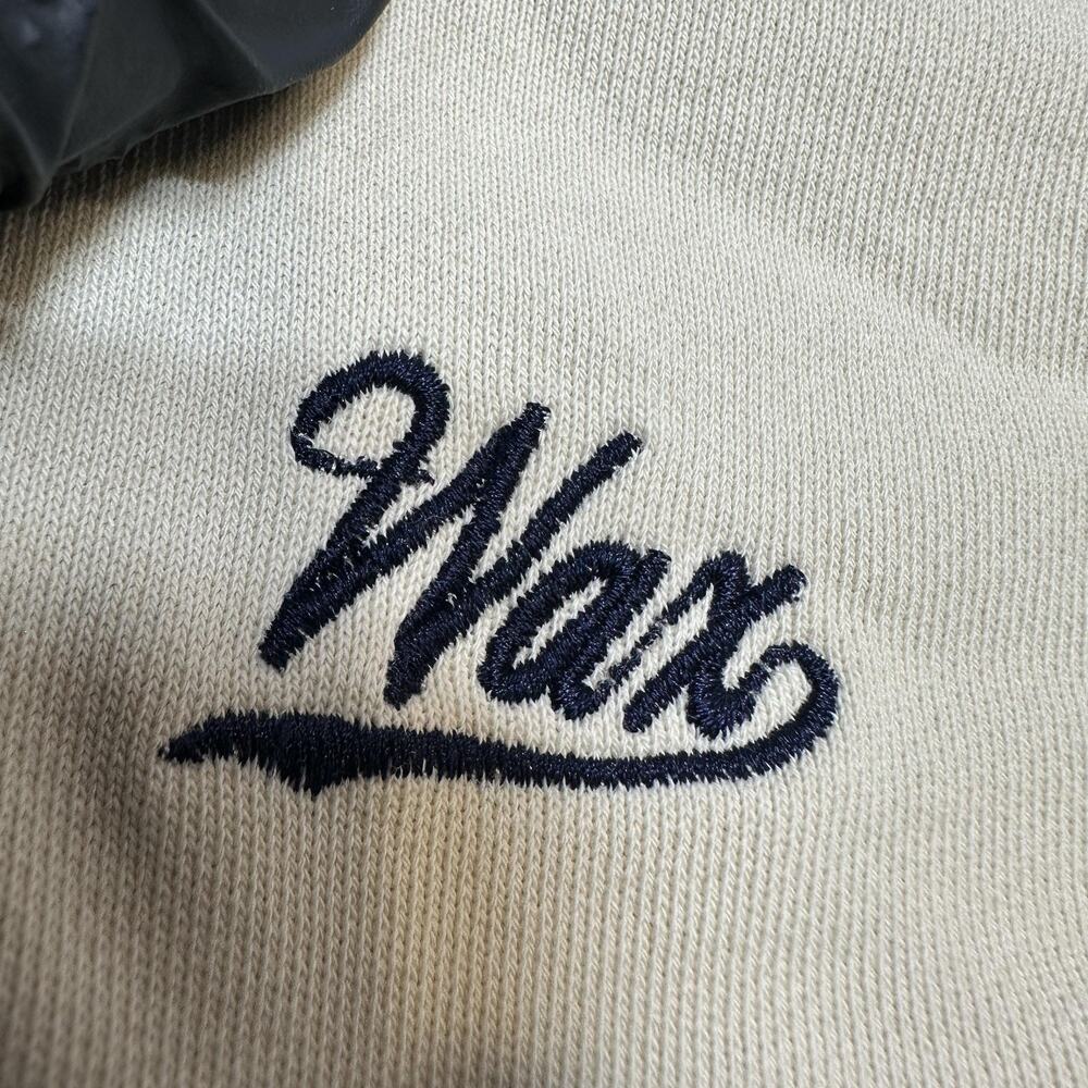 WAX London Hoodie Mens S White Pullover Embroidered Logo Casual Streetwear - Picture 2 of 16